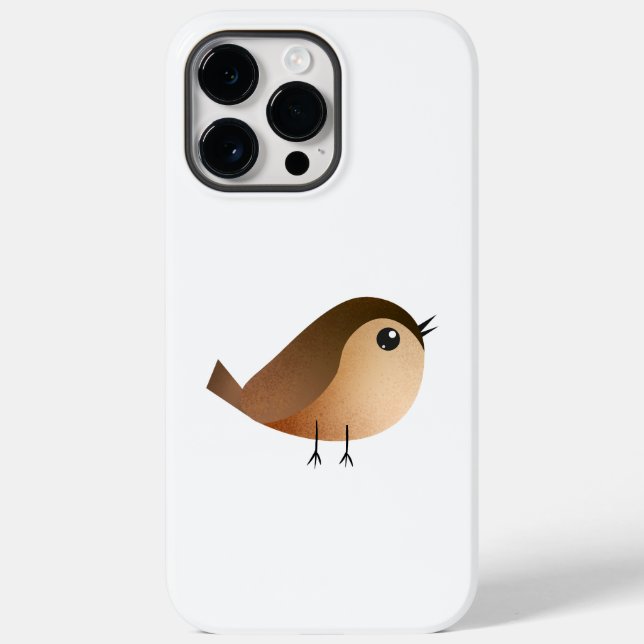 Sparrow Bird Cartoon  Case-Mate iPhone Case (Back)