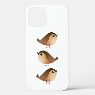 Sparrow Bird Cartoon iPhone 12 Pro Case