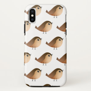 Sparrow Bird Cartoon  iPhone XS Case