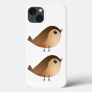 Sparrow Bird Cartoon  iPhone 13 Case