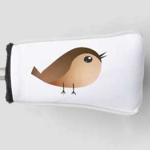 Sparrow Bird Cartoon Golf Head Cover