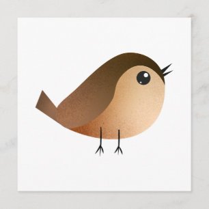 Sparrow Bird Cartoon Menu