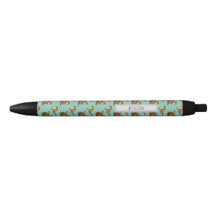 Sparrow Chocolate Egg Happy Easter   Personalize Black Ink Pen