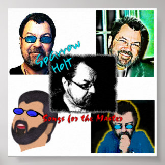 Sparrow Holt "Songs for the Master" poster