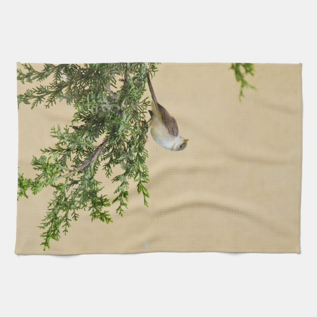 Sparrow  kitchen towel (Horizontal)