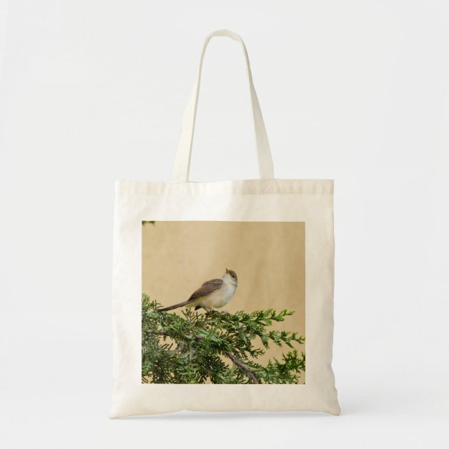 Sparrow Postcard Tote Bag (Front)