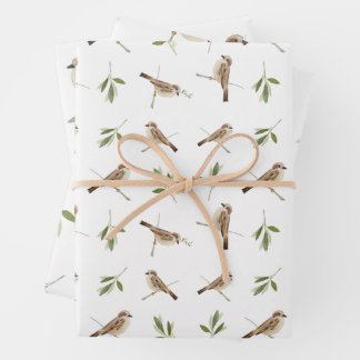 Sparrow Wrapping paper for every special occasion