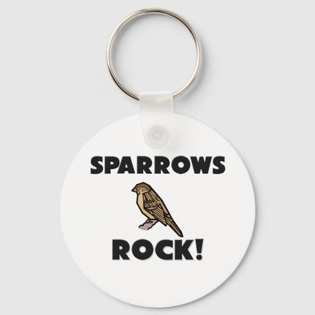 Sparrows Rock Keychain (Front)