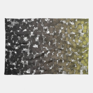 Sparse Leaves Camo Kitchen Towel