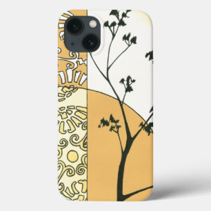 Sparse Tree Silhouette by Megan Meagher iPhone 13 Case