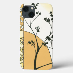 Sparse Tree Silhouette by Megan Meagher iPhone 13 Case