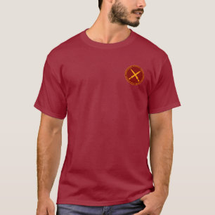 Spartacus Gold and Maroon Seal Shirt