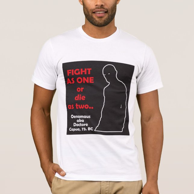 Spartacus t-shirt (Front)