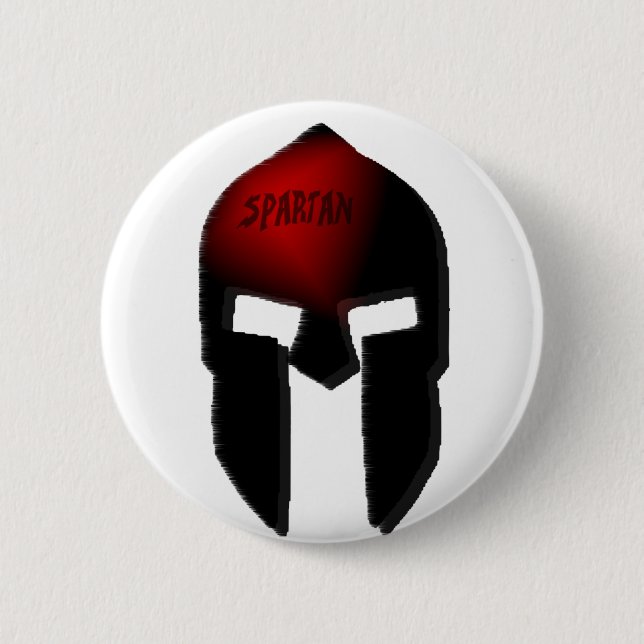 spartan 2 inch round button (Front)