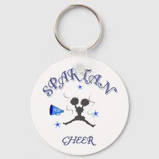 Spartan Cheer keychains