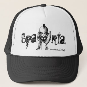 spartan graphic art hat design