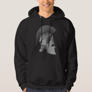Spartan Greek Helmet Cute Gladiator Men Women Hoodie