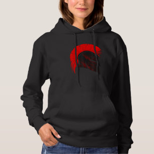 Spartan Greek Helmet  Cute Gladiator Men Women Hoodie