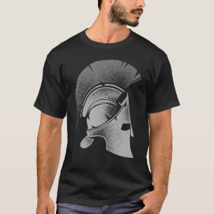 Spartan Greek Helmet Cute Gladiator Men Women T-Shirt
