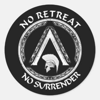 Spartan Guerrier et Sticker Symbole Lambda