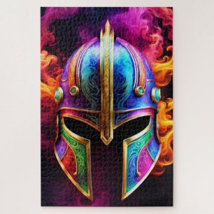 Spartan Helmet Jigsaw Puzzle