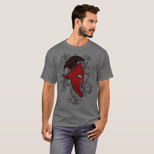 Spartan Helmet T-Shirt (Front Full)