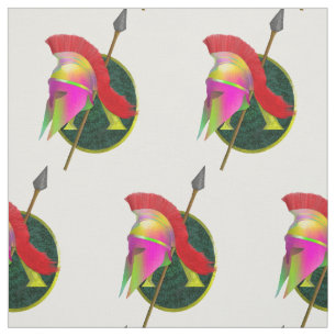Spartan Or Greek Warrior Fabric