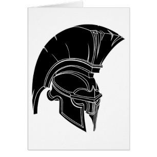 Spartan or trojan helmet