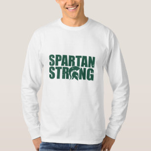 Spartan Strong, exercise workout gym training T-Shirt