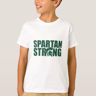 Spartan Strong,  exercise workout gym training T-Shirt