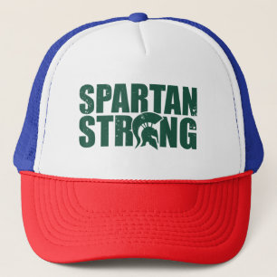 Spartan Strong, exercise workout gym training Trucker Hat
