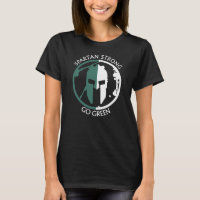 Spartan Strong Go Green spartan warrior