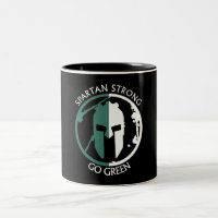 Spartan Strong Go Green spartan warrior