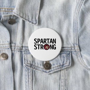 Spartan Strong. Personalized Button
