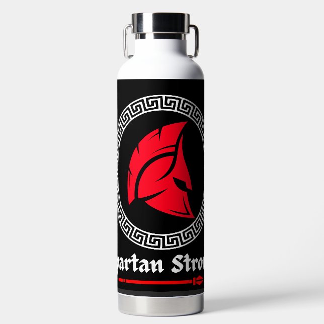 Spartan Strong Water Bottle (Front)