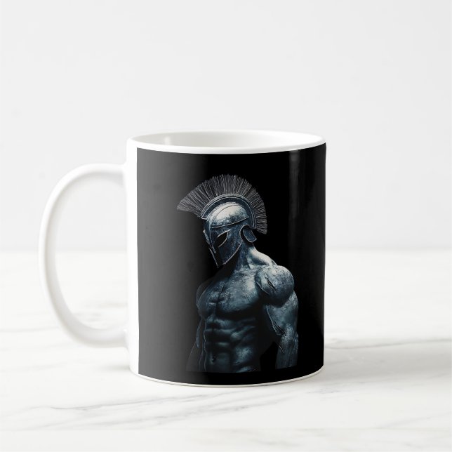 Spartan Warrior 2025 Calendar Coffee Mug (Left)