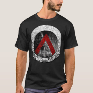 Spartan Warrior Lambda Shield T-Shirt