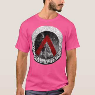 Spartan Warrior Lambda Shield T-Shirt