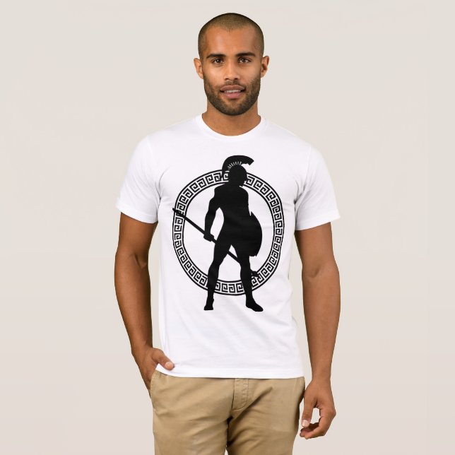 Spartan Warrior  T-Shirt (Front Full)