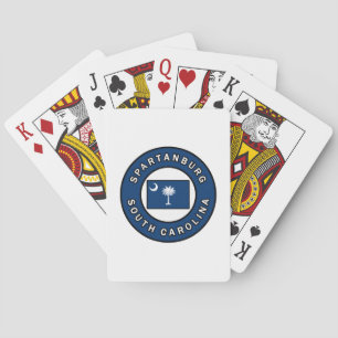 Spartanburg South Carolina Playing Cards