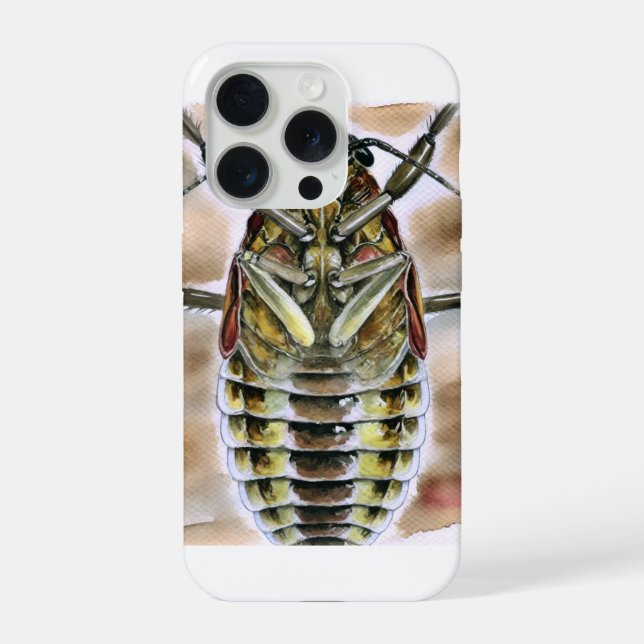 Spasalus Beetle 030924IREF232 - Watercolor iPhone Case (Back)
