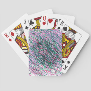 Spastic Yarn Playing Cards