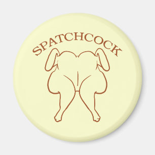 Spatchcock Chicken Magnet