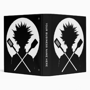 Spatulas Funny Cooking Wild Chef Binder