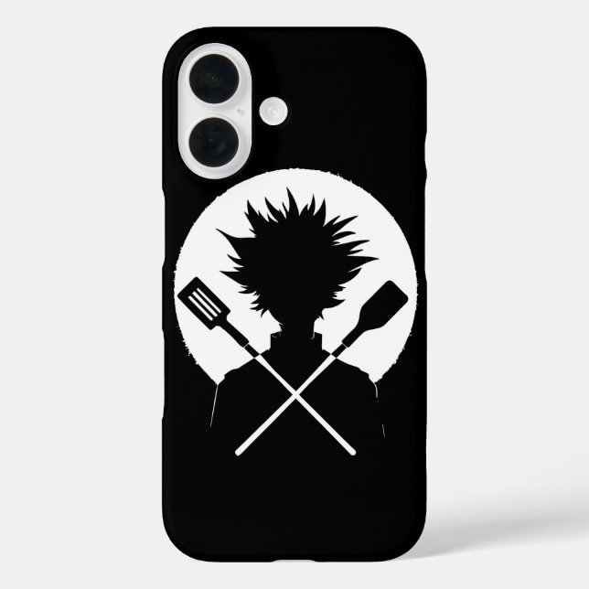 Spatulas Funny Cooking Wild Chef Case-Mate iPhone Case (Back)