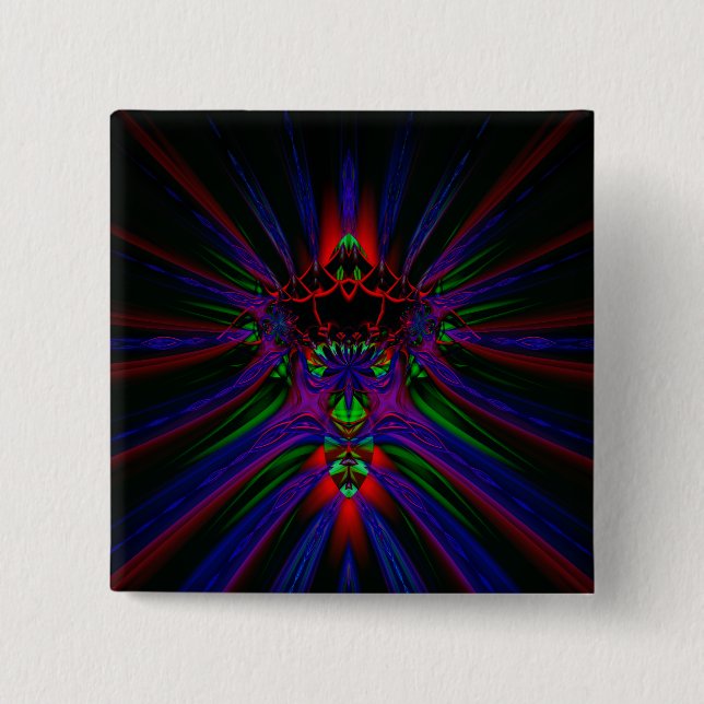 Spawn 2 Inch Square Button (Front)