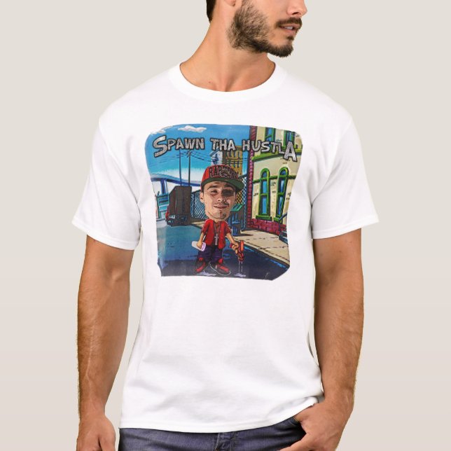 Spawn Tha Hustla (BLINGBLING) T-Shirt (Front)