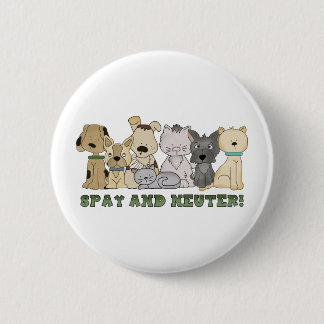 Spay and Neuter 2 Inch Round Button