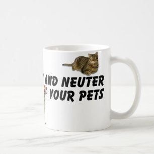 Spay and Neuter Coffee Mug