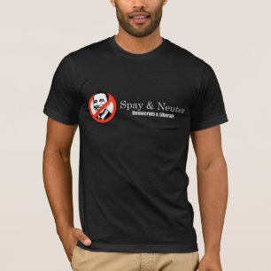 Spay and Neuter Liberals T-shirt